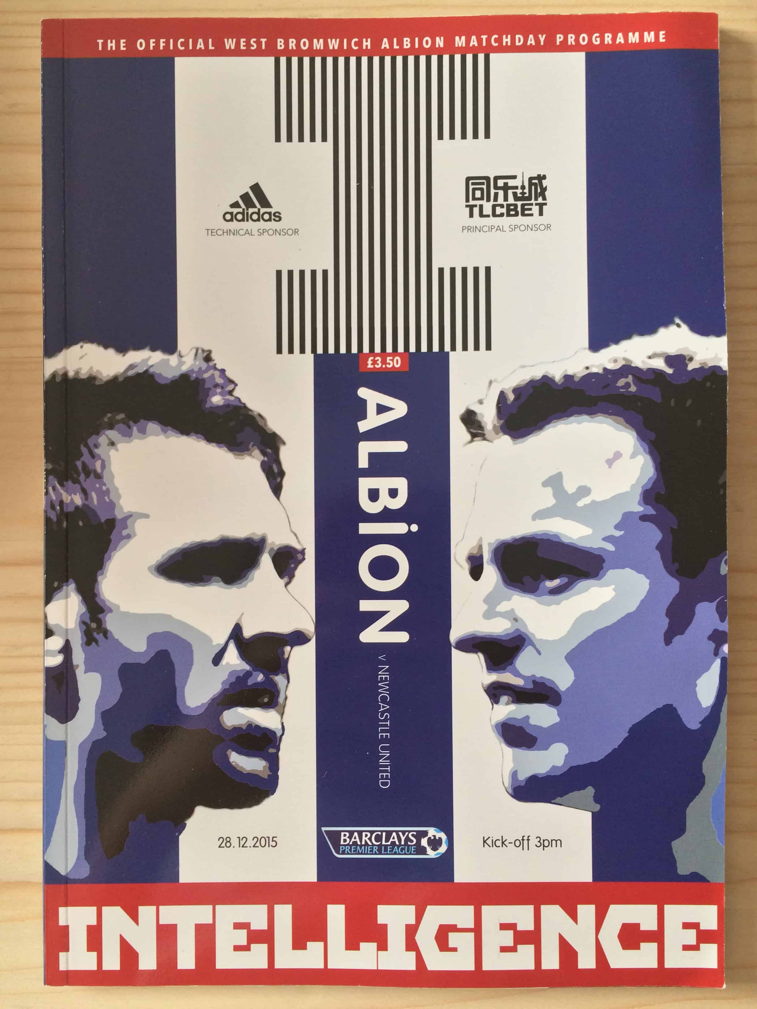 West Bromwich Albion FC  v Newcastle United FC